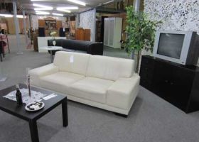 Sofa und TV
