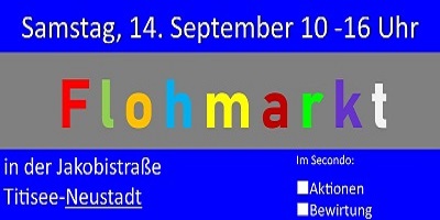 Banner mit Datum ''Samstag, 14. September 10-16 Uhr'